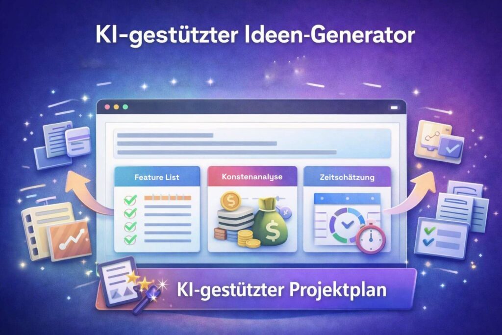 KI-gestützter Ideen-Generator